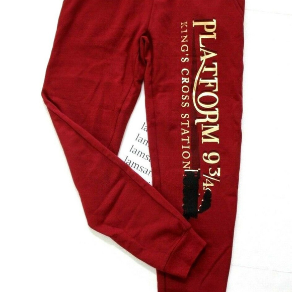 Hot Topic Pants - Harry Potter Hogwarts Express Lace Up Jogger Pants